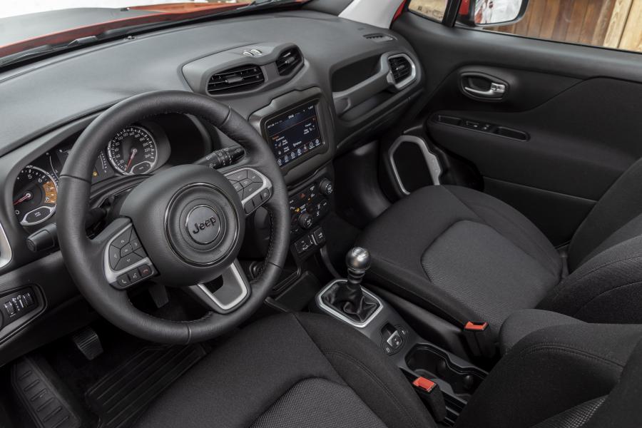 Интерьер Jeep Renegade Quiksilver Winter Edition (BU) 2020 года  (FR) (фото 9 из 13)